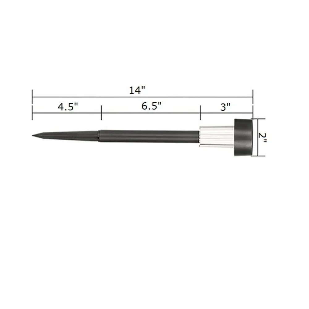 Outdoor Solar Lights - Landscape Lighting - Garden Lights - Solar Pathway Lights